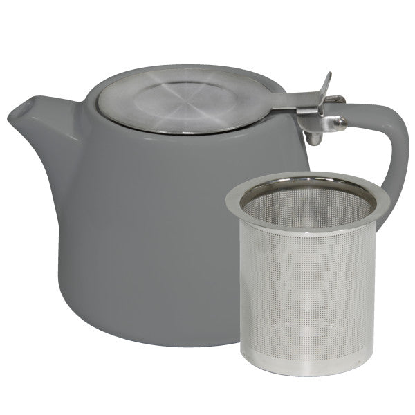 Brew French Grey Stack Teapot 500ml