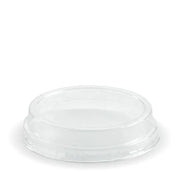 60-280ml Dome No Hole Clear BioCup Lid