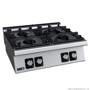 Bench Top 4 Gas Burners – C-G740H - Cafe Supply