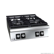 Fagor 900 Series Gas 4 Burner – C-G940H - Cafe Supply