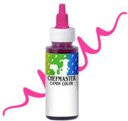 Chefmaster Liquid Candy Colour Pink 2oz - 8 LEFT - Cafe Supply