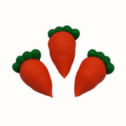 Carrots, 2D Icing, Small, 25mm - Box of 84 - Cafe Supply