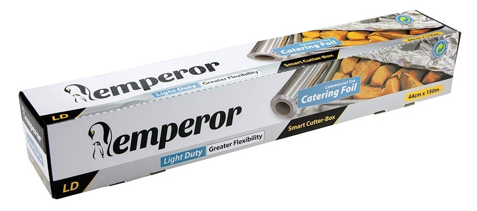 Catering Foil Roll - Silver, 440mm x 90m x 13mu - Cafe Supply