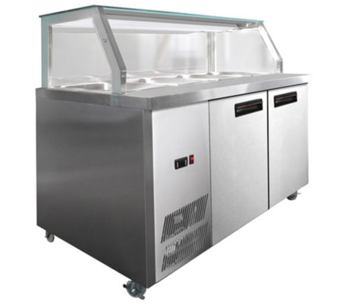 Chilled Bain Marie Food Display - Cafe Supply