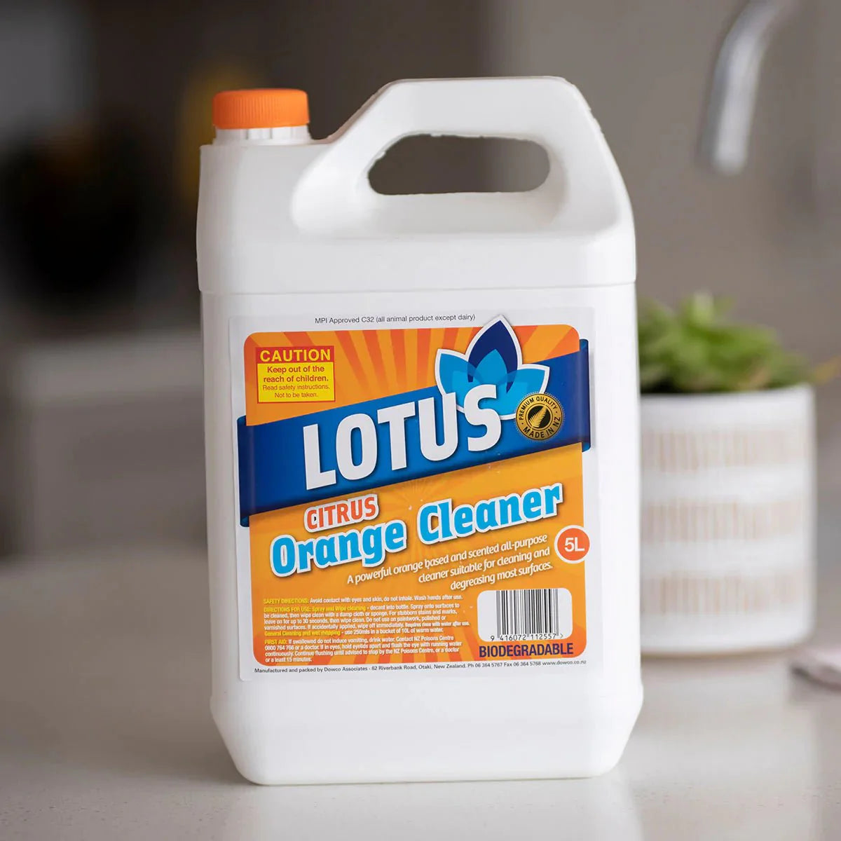 Citrus Orange Cleaner 5L - Cafe Supply