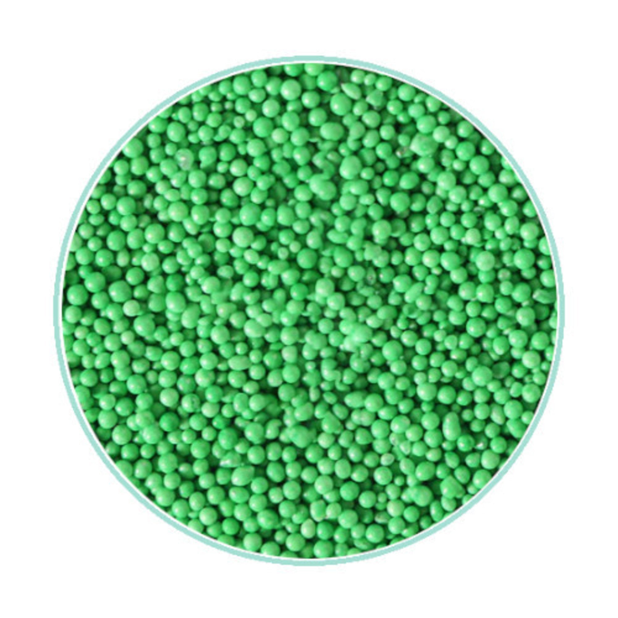 Non Pareils Sprinkles (100s & 1000s) Green (1kg bag) - Cafe Supply