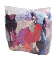 Coloured Towellng Rags - Assorted, 5.0kg Bag (1) Per Pack - Cafe Supply