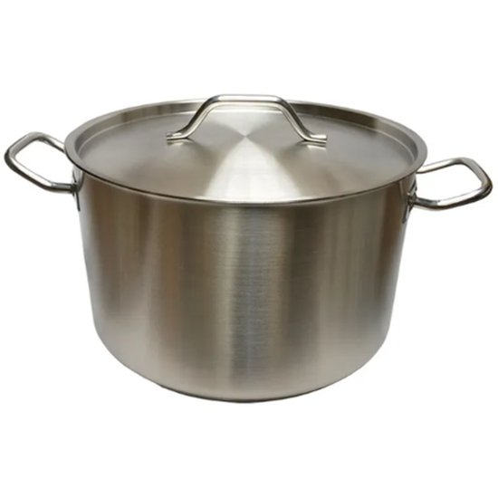 Deep Cookpot 16Ltr W/Cvr - Cafe Supply