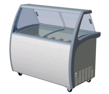 Ice-Cream Scooping Freezer - Cafe Supply