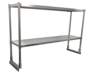 DOUBLE OVER SHELVES W900 X D300 X H750 SOS209 - Cafe Supply