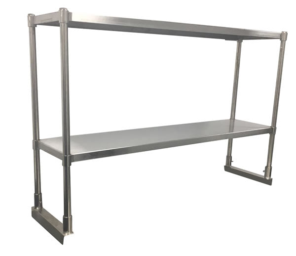DOUBLE OVER SHELVES W900 X D300 X H750 SOS209 - Cafe Supply