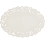Enviroboard Lace Doyley, Oval No.4 - Cafe Supply