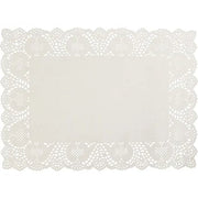 Enviroboard Lace Doyley, Rectangular - Cafe Supply