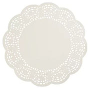 Enviroboard Lace Doyley, Round - Cafe Supply