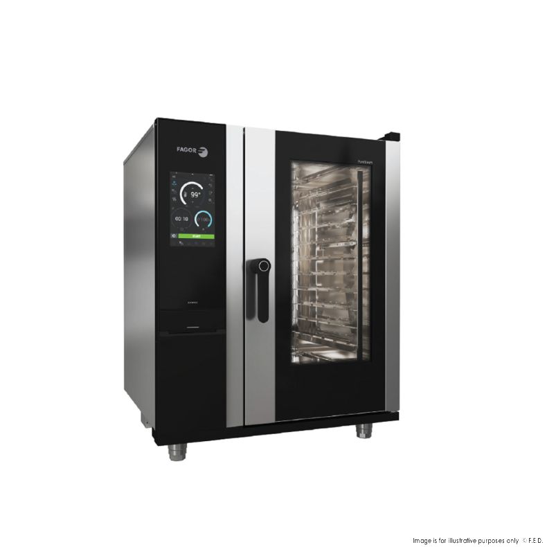 Fagor Ikore 10 Tray Advanced Boiler Gas Combi Oven APW-101GRLWS ...
