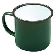 FALCON MUG ENAMELWARE GREEN 8CM 284ML - Cafe Supply