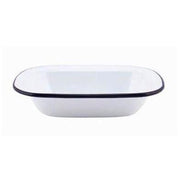 FALCON PIE DISH OBLONG ENAMELWARE 16CM - Cafe Supply