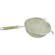 Fine Tin Mesh Strainer Wood Handle 200Mm - Cafe Supply