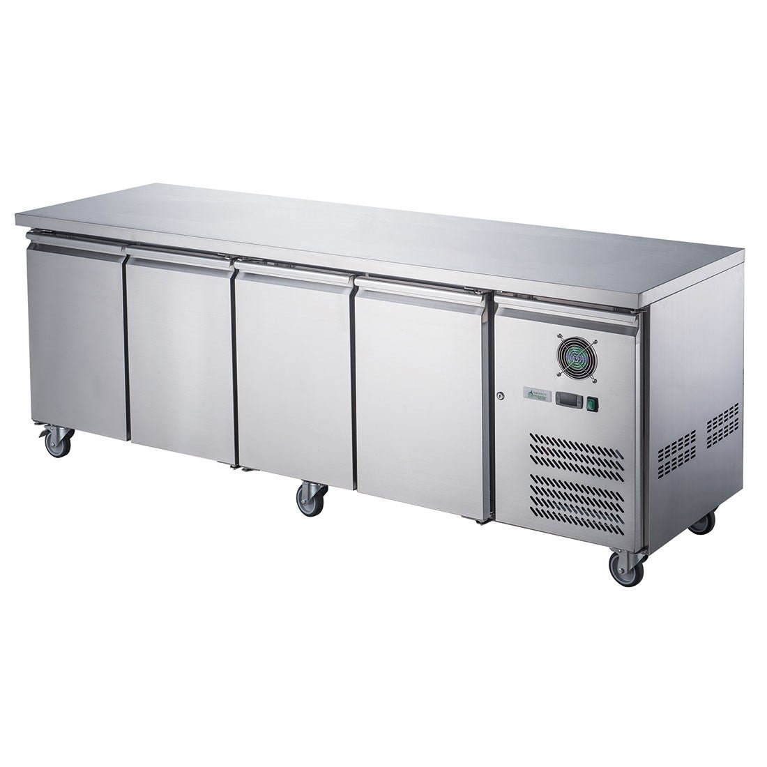 Four Door Bench Fridge – XUB6C22S4V - Cafe Supply