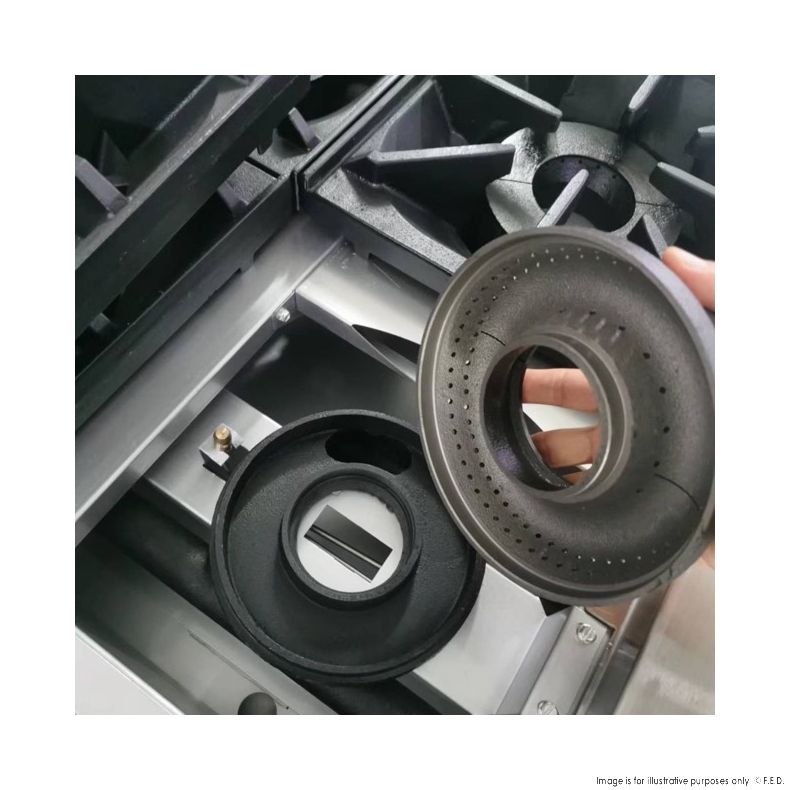 Gasmax 4 Burner With Oven Flame Failure - Cafe Supply