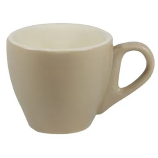 Harvest/White Matt Espresso Cup 90Ml - Cafe Supply