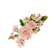 Icing Pink Tea Rose Large Spray, 160mm - Cafe Supply