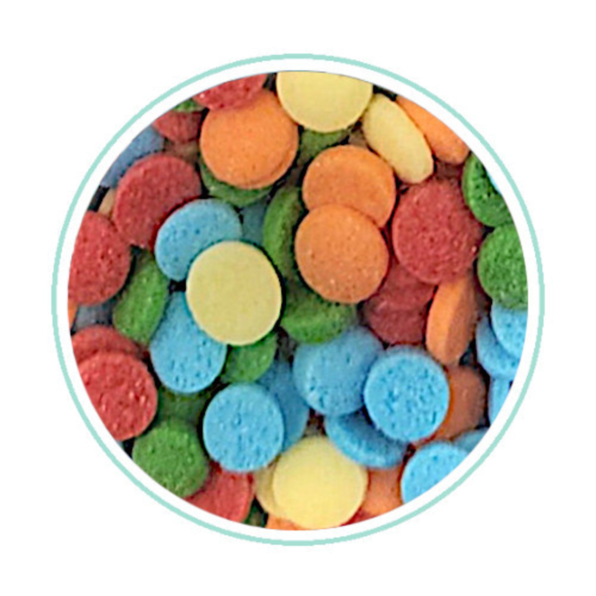 OTT Edible Bling - Sequins Mixed 5mm (1kg) - Cafe Supply