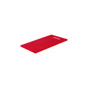 Chef Inox Cutting Board Polyethylene Red with Handle 400x250x13mm