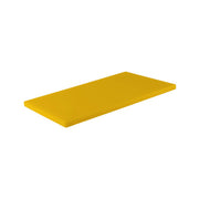 Chef Inox Cutting Board Polyethylene Yellow Gastronorm 1/1 Size 530x325x20mm