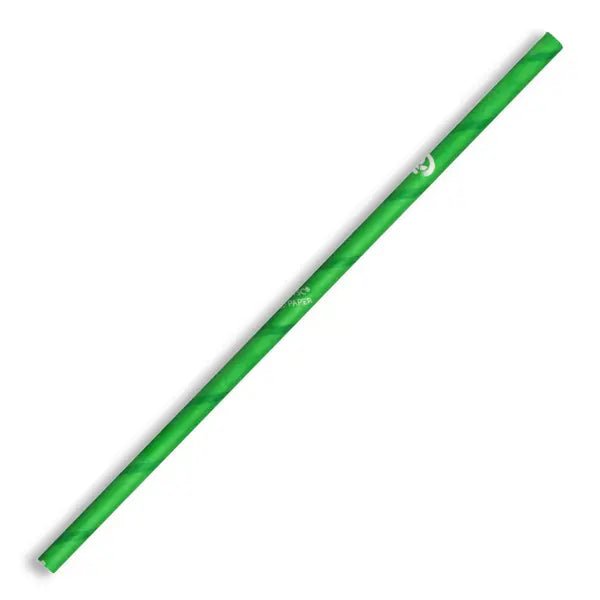 6mm Regular Green BioStraw - Cafe Supply
