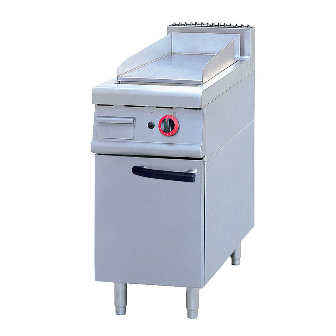 JZH-RGA – Narrow Gas Griddle on cabinet - Cafe Supply