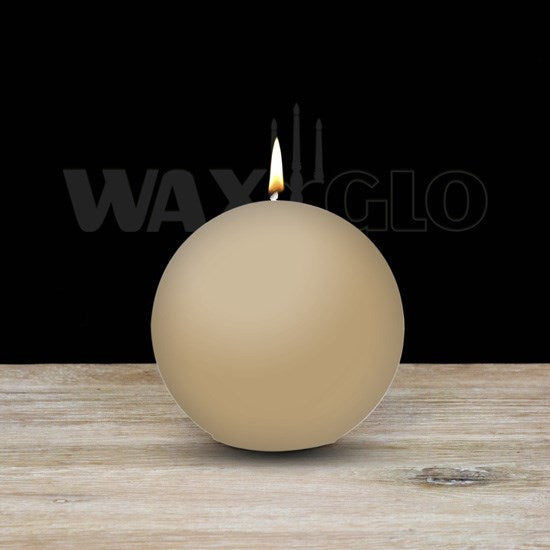 Unscented Ball Candles - Cafe Supply
