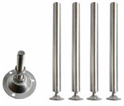 LEGS WITH CASTER FL01 (ONLY 1 Piece Cost) - Cafe Supply
