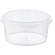 Locksafe Small Round Tamper Evident Containers - Cafe Supply