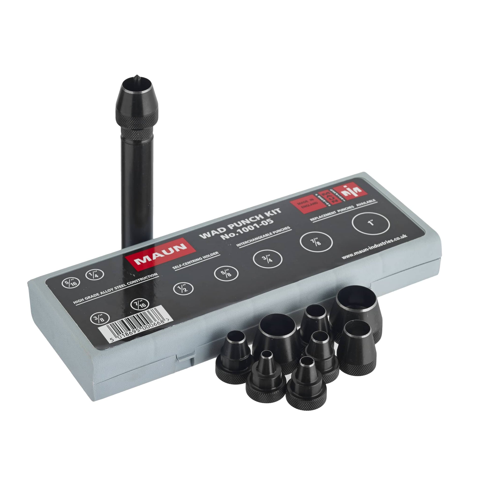 Maun Wad Punch Kit Imperial 9Pc - Cafe Supply