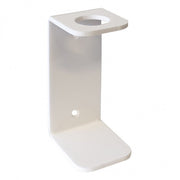 White Acrylic Wall Bracket - Single - Cafe Supply