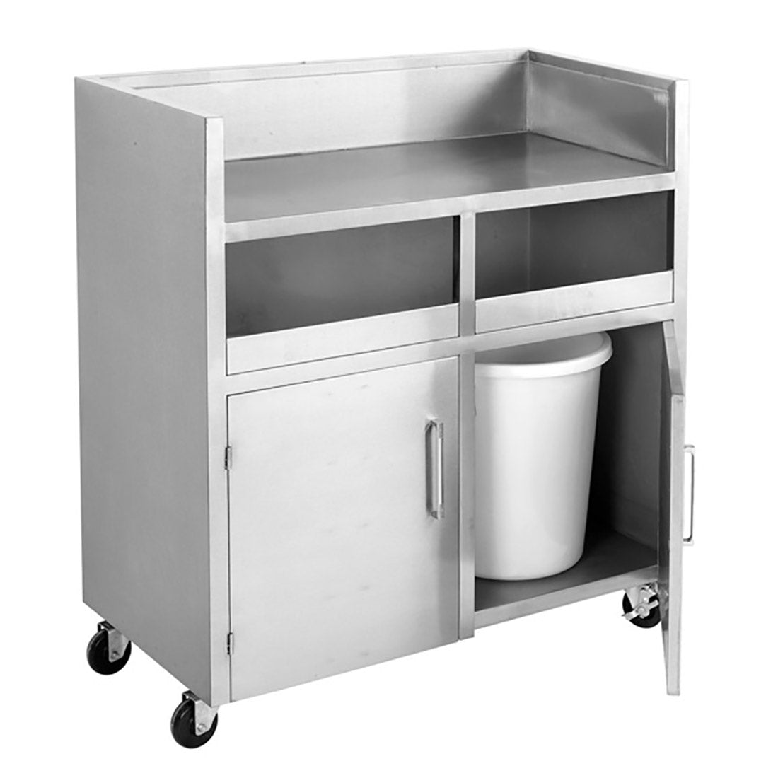 MBS118 Double Bin Mobile Station - Cafe Supply
