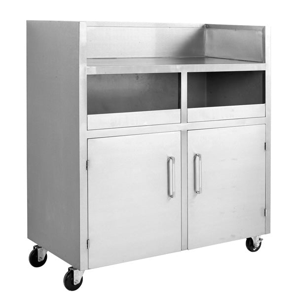 MBS118 Double Bin Mobile Station - Cafe Supply