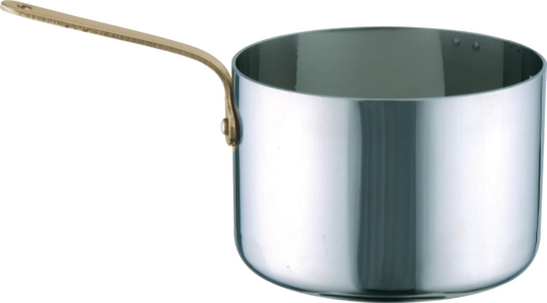 Chef Inox Mini Saucepan 70X45mm with Brass Handle