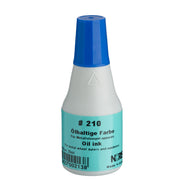 Noris #210 Metal Stamp Ink 25ml Blue - Cafe Supply