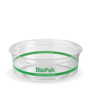 240ml Clear BioBowl - Cafe Supply