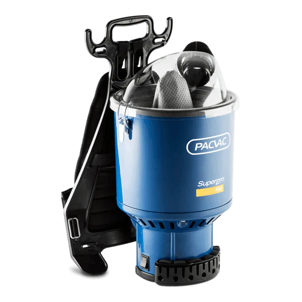 PACVAC SUPERPRO BACKPACK VACUUM CLEANER - Cafe Supply