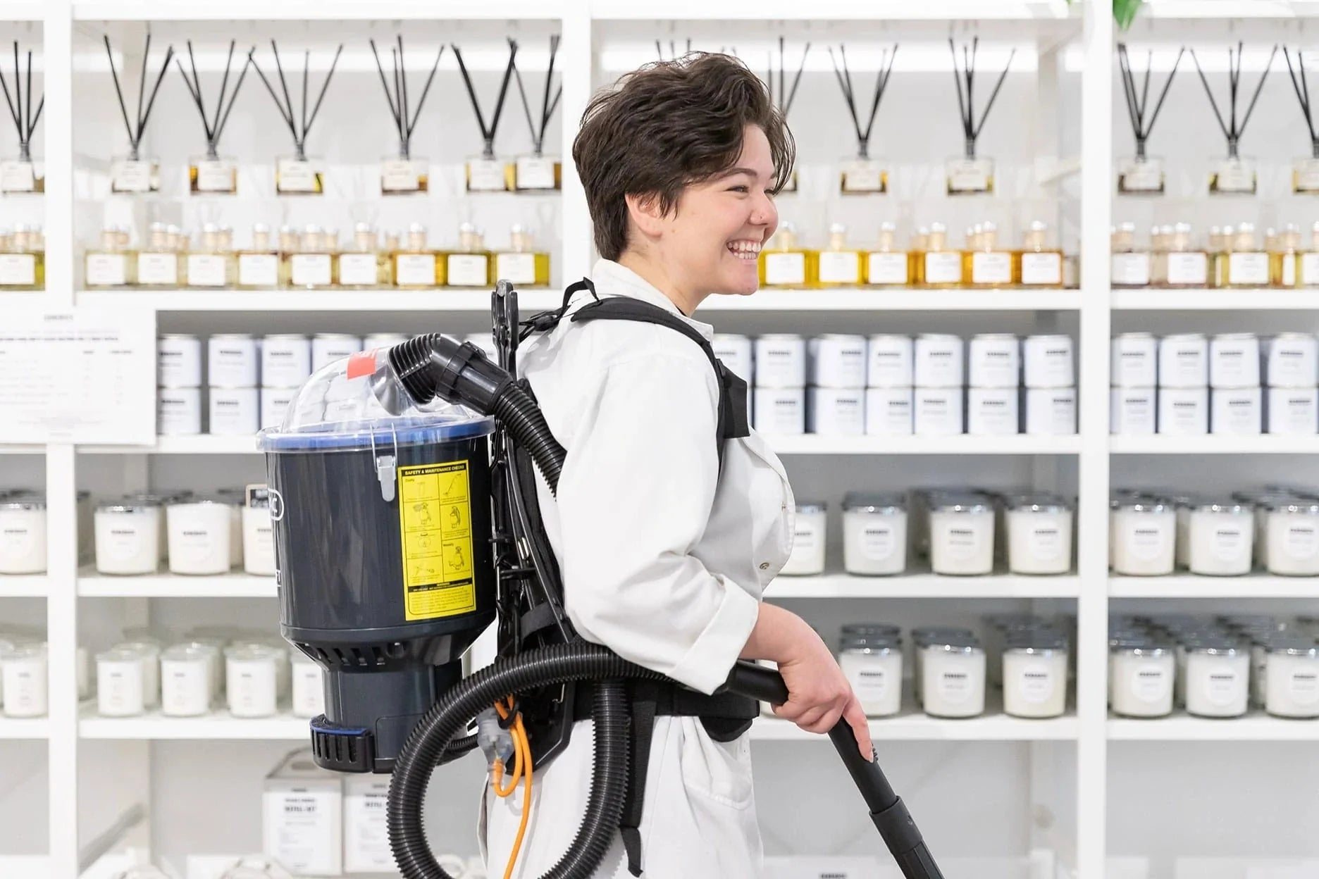 PACVAC THRIFT BACKPACK VACUUM CLEANER - Cafe Supply