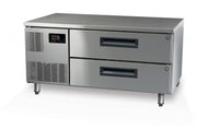 PGLL150 2 Drawer 1/1 & 2/1 Underbench GN Fridge Remote - Cafe Supply