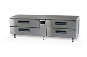 PGLL300 4 Drawer 1/1 & 2/1 Underbench GN Fridge Remote - Cafe Supply