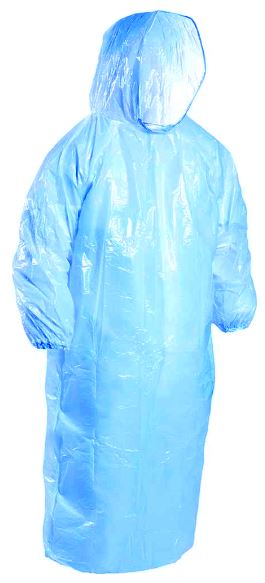 Polyethylene Hooded Ponchos - Cafe Supply