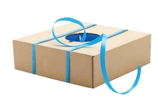Polypropylene Hand Strapping Band - Blue, 19mm x 1000m, 200kgf (1) Per Box - Cafe Supply