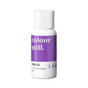 Colour Mill- Oil Based Colouring Purple (20ml) - Cafe Supply