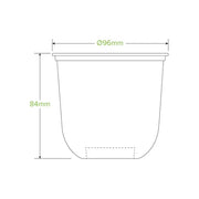 360ml Clear Tumbler Biocup