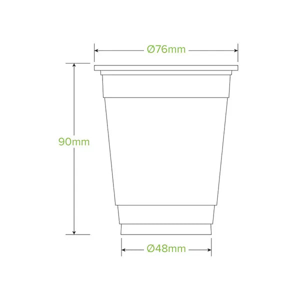 250ml Clear BioCup - Cafe Supply